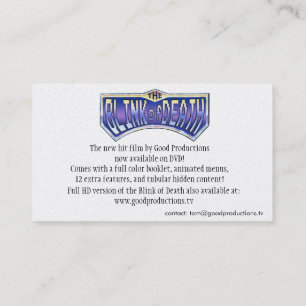 Visite Lueur de carte de la mort DVD