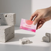 Visite Magenta Gradient carte à puce pour les salons de t