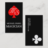 Visite Magicien moderne de carte Poker divertissement (Devant / Derrière)
