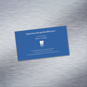 Visite Magnétique Dentiste Carte de rendez-vous dentaire