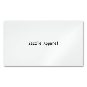 Visite Magnétique Zazzle Apparel EFF1 carte de brouillon
