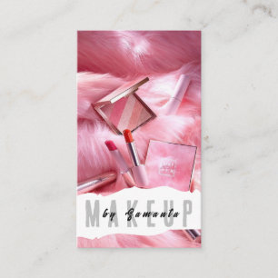 Visite Maquillage PMU Microbling Henna Salon Carte de vis