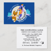 Visite Marcheur De Chien / Groomer / Etc. - CARTE DE VISI (Devant / Derrière)