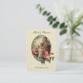 Visite Mariage catholique Favoriser la carte de la Sainte (Debout devant)