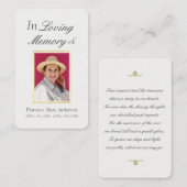 Visite Mémorial de la Frame d'or Carte photo blanc (Devant / Derrière)