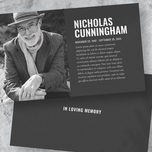 Visite Mémorial funéraire en Carte photo de mémoire d'amo