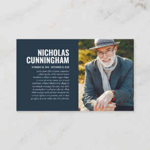 Visite Mémorial funéraire en Carte photo de mémoire d'amo