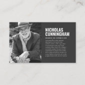 Visite Mémorial funéraire en Carte photo de mémoire d'amo (Devant)