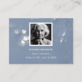 Visite Mémorial funéraire gris de la famille Carte de rem (Devant)