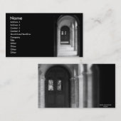 Visite Mener à la carte de profil de porte (Devant / Derrière)