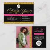 Visite Merci client - Forfait Insertion et carte de réduc (Devant / Derrière)