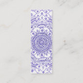 Visite Mini 11Mandala 6, carte de profil (Dos)