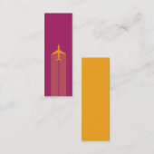 Visite Mini Avion, carte de pilote (Devant / Derrière)