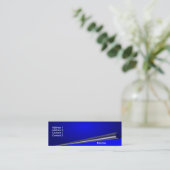 Visite Mini Boucle bleue de page - carte maigre de profil (Debout devant)