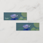 Visite Mini Carte Abstraite de profil de la couche d'eau (Devant / Derrière)