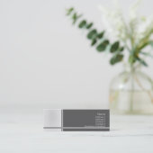 Visite Mini Carte B-Professionnelle de profil (Debout devant)