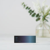 Visite Mini Carte Beribboned de profil (Debout devant)