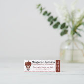 Visite Mini Carte de cours particuliers (Debout devant)