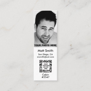 Visite Mini Carte de croisière gay avec code QR