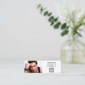 Visite Mini Carte de croisière gay avec code QR (Debout devant)