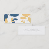 Visite Mini carte de gazouillement (Devant / Derrière)