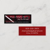 Visite Mini Carte de geai (Devant / Derrière)