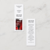 Visite Mini Carte de marque-page promo minimale pour lancement (Devant / Derrière)