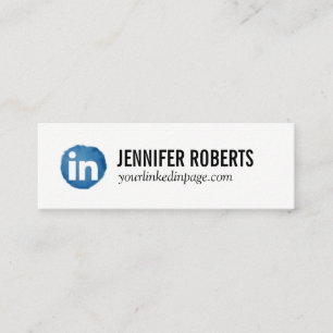 Visite Mini Carte de mise en réseau de Linkedin