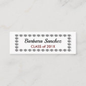 Visite Mini Carte de nom de diplôme (Devant)