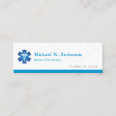 Visite Mini Carte de nom de l'étudiant de l'école Médicale (Devant)