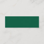 Visite Mini Carte de nom de remise de diplômes (Dos)