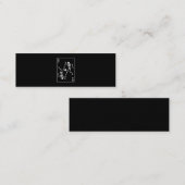 Visite Mini Carte de Poker Ace Jeu Carte Skeleton (Devant / Derrière)