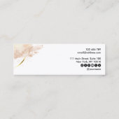 Visite Mini Carte de présentation pour boucles d'oreilles en a (Dos)