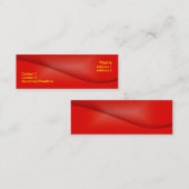 Visite Mini Carte de profil (Devant / Derrière)