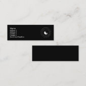 Visite Mini Carte de profil Bagua (Devant / Derrière)