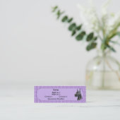 Visite Mini Carte de profil Black Great Dane Check (Debout devant)