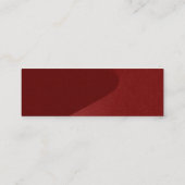 Visite Mini Carte de profil Carmin Red Sandstone (Dos)