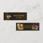 Visite Mini Carte de profil d'affaires de lecteur de tarot (Devant / Derrière)