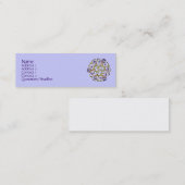 Visite Mini Carte de profil d'anneau d'iris (Devant / Derrière)