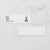 Visite Mini Carte de profil d'autisme (Devant / Derrière)
