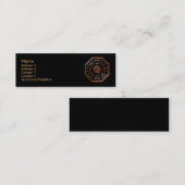 Visite Mini Carte de profil de Bagua (Devant / Derrière)