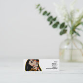 Visite Mini Carte de profil de Cancer (Debout devant)