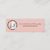 Visite Mini Carte de profil de chaussures de ballet (Dos)