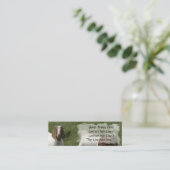 Visite Mini Carte de profil de chèvres (Debout devant)