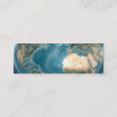 Visite Mini Carte de profil de coeur de la terre (Dos)