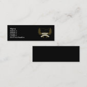 Visite Mini Carte de profil de conception de lutte (Devant / Derrière)