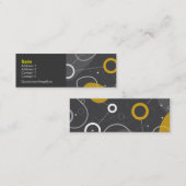 Visite Mini Carte de profil de course de l'espace (Devant / Derrière)