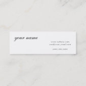 Visite Mini carte de profil de déesse de guitare (Dos)