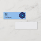 Visite Mini Carte de profil de Fiona (Devant / Derrière)