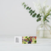 Visite Mini Carte de profil de fleur de cornouiller (Debout devant)